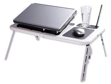 E Table Soğutuculu Portatif Laptop Sehpası