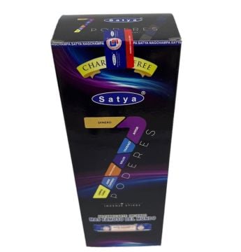 Satya 7 Poderes (7 Güç) Çubuk Tütsü İncense Sticks (120 Adet)