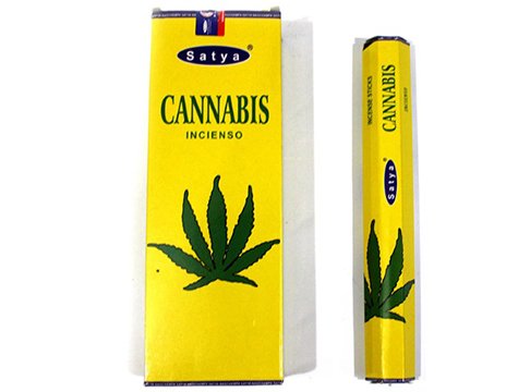 Satya Cannabis İncense Sticks Çubuk Tütsü (120 Adet)
