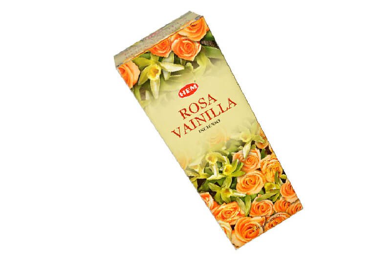 Hem Gül Vanilya (Rose Vanilla) Çubuk Tütsü (120 Adet)