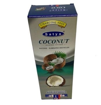 Satya Coconut Hindistan Cevizi Kokulu Çubuk Tütsü (120 Adet)