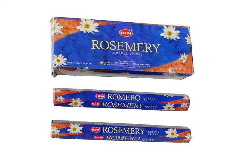 Hem Rosemary Hexa Biberiye Çubuk Tütsü Incense Sticks (120 Adet)