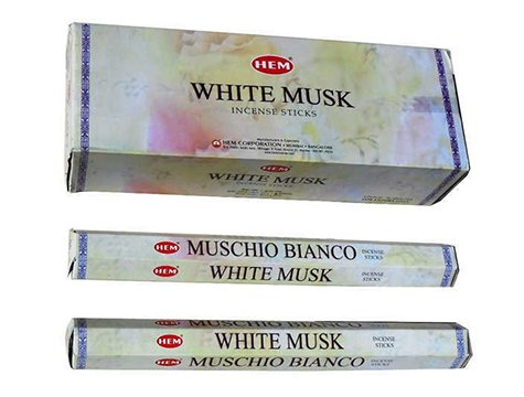 Hem White Musk Misk Kokulu Tütsü Hem Musk Incense Sticks (120 Adet)