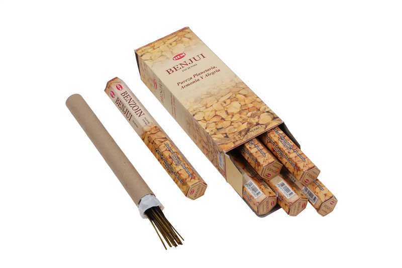 Hem Benzoin Hexa Çubuk Tütsü Incense Sticks (120 Adet)