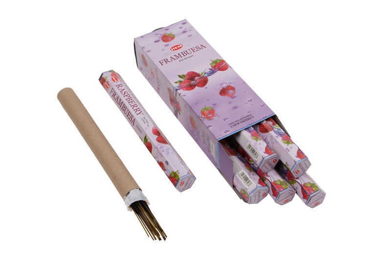 Hem Raspberry Hexa Ahududu Çubuk Tütsü Incense Sticks (120 Adet)
