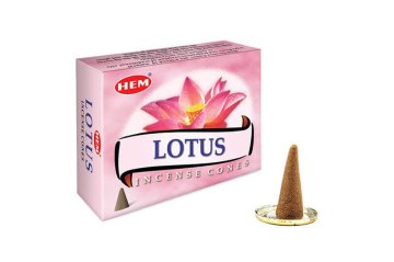 Hem Lotus Cones Lotus Çiçeği Konik Tütsü (120 Adet)