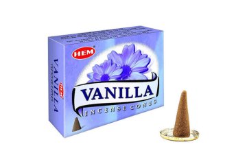 Hem Vanilya Konik (Vanilla) Cones İncense Tütsü (120 Adet)