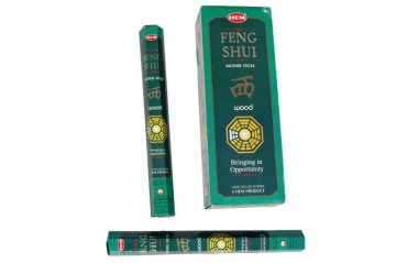 Hem Feng Shui Wood Hexa Ağaç Çubuk Tütsü Incense Sticks (120 Adet)