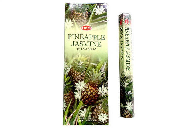 Hem Pineapple Jasmine Ananas ve Yasmin Çiçeği Hexa Tütsü (120 Adet)