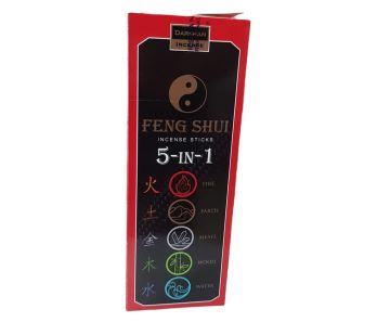 Darshan Feng Shui 5 in 1 İncense Sticks Çubuk Tütsü (120 Adet)