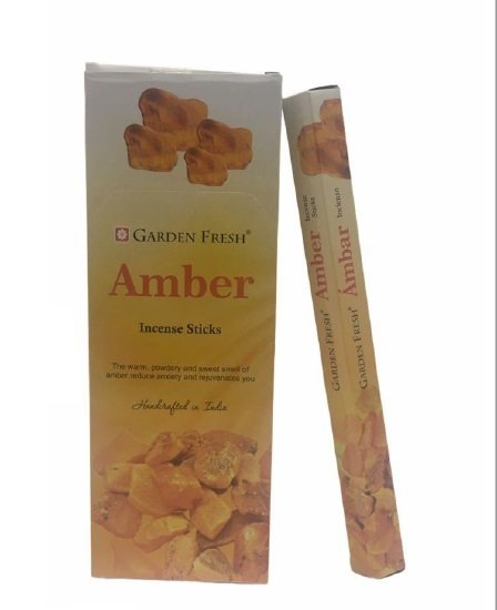 Garden Fresh Amber Tütsü İncense Sticks (120 Adet)