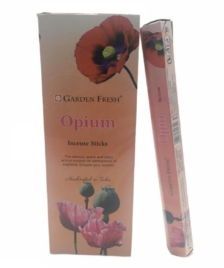 Garden Fresh Opium Afyon Çiçek Tütsü İncense Sticks (120 Adet)