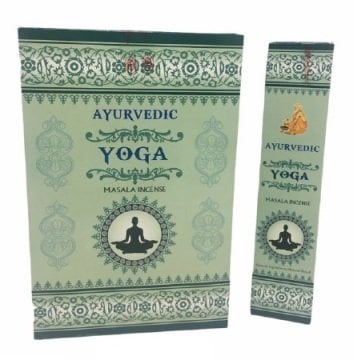 Ayurvedic Yoga Tütsü İncense Sticks 12 li Paket (180 adet)