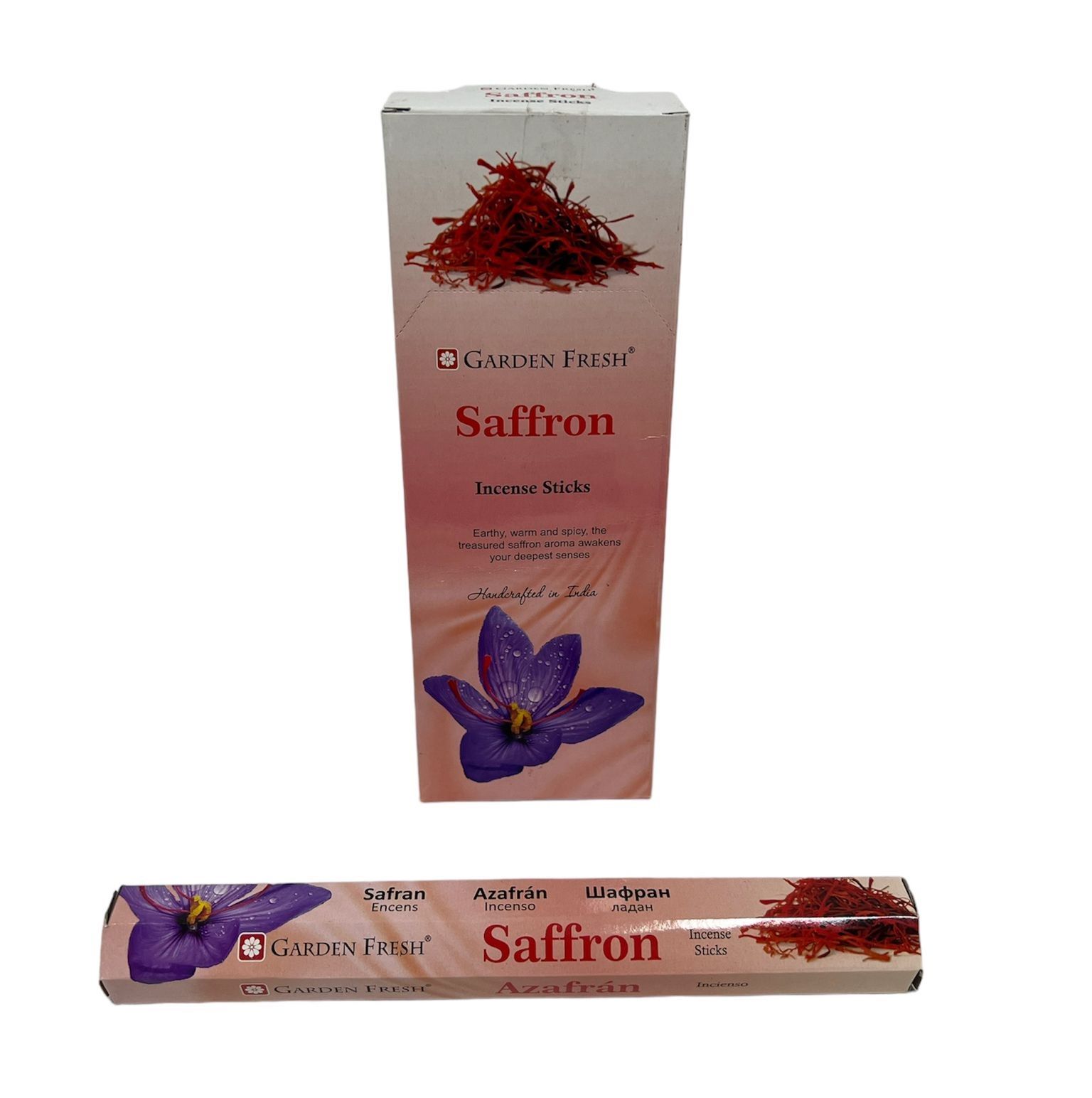 Garden Fresh Saffron Kokulu Çubuk Tütsü İncense Sticks (120 Adet)