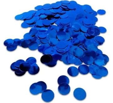 Metalize Mavi Sim Balon İçi Pul (100 ADET)