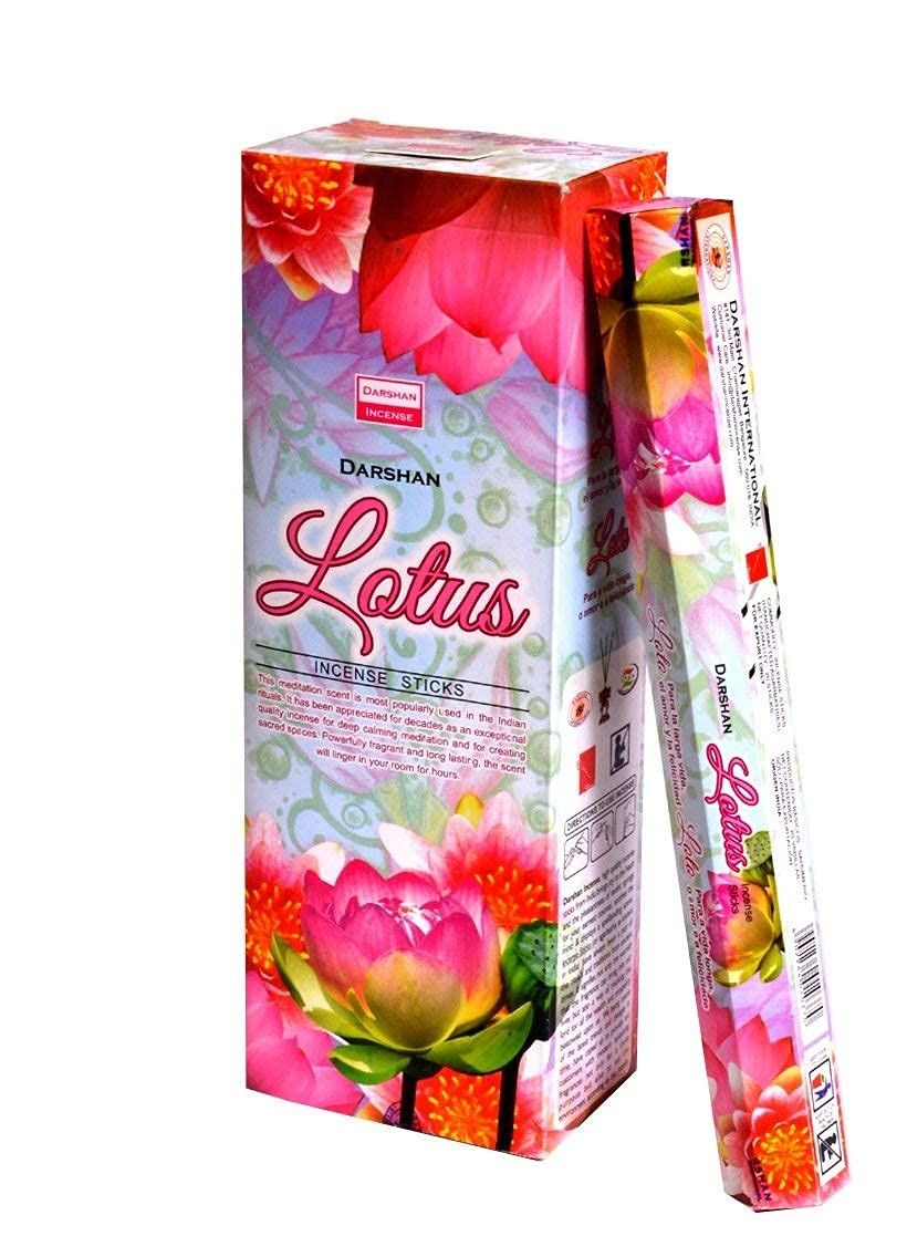 Darshan Lotus Çubuk Tütsü Incense Sticks (120 Adet)