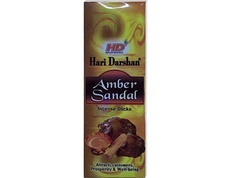 HD Kehribar Sandal Tütsü Amber Sandal İncense Sticks (120 Adet)