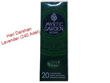 HD Mystic Garden Lavanta Kokulu Çubuk Tütsü Lavender  (240 Adet)