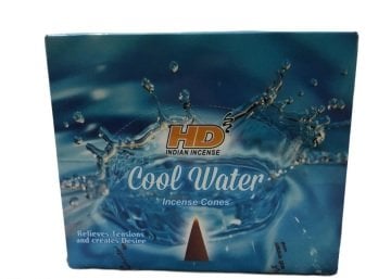 Hd Cool Water Soğuk Su Konik Tütsü Incense Cones (120 Adet)