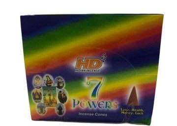 Hd 7 Powers Yedi Güç Konik Tütsü Incense Cones (120 Adet)
