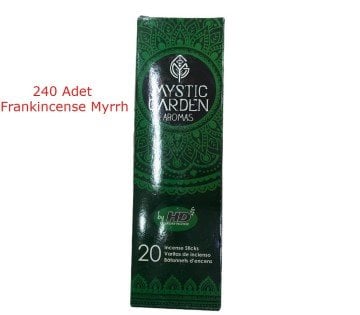 HD Mystic Garden Frankincense Myrrh Çubuk Tütsü (240 Adet)