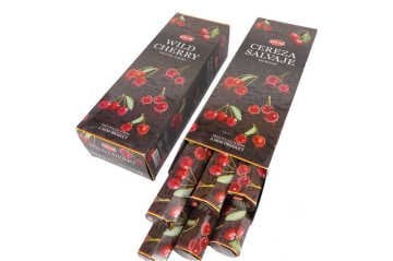 Hem Yaban Kirazı (Wild Cherry) Aromalı Çubuk Tütsü (120 Adet)