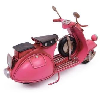 Dekoratif Eskitme Metal Scooter Vespa