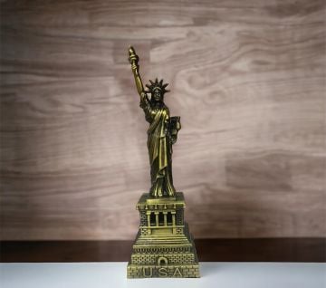 Metal New York Amerika Özgürlük Heykeli Biblo (15 cm)