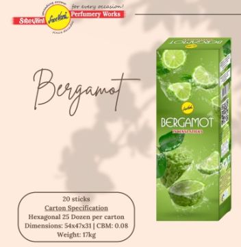 Sree Vani Bergamot Çubuk Tütsü Incense Sticks (120 Adet)