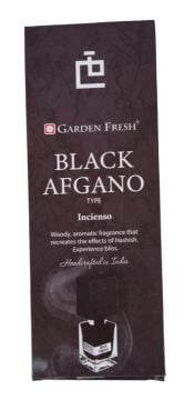 Garden Fresh Black Afgano Kokulu Çubuk Tütsü İncense Sticks (120 Adet)