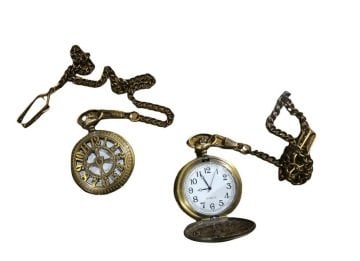 Antika Rakamlı Köstekli Cep Saati