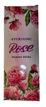 Ayurvedic Rose Kokulu Çubuk Tütsü İncense Sticks (120 Adet)
