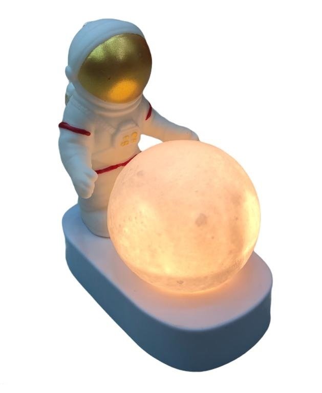 Masa Üstü Astronot Ay Gece Lambası