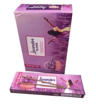 Hd Lavander Bloom Premium Masala Organik Çubuk Tütsü (6 Paket x 50 gr)