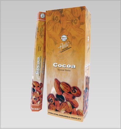 Flute Cocoa Kakao Çubuk Tütsü Incense Sticks (120 Adet)