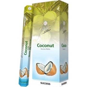 Flute Coconut Hindistan Cevizi Çubuk Tütsü Incense Sticks (120 Adet)