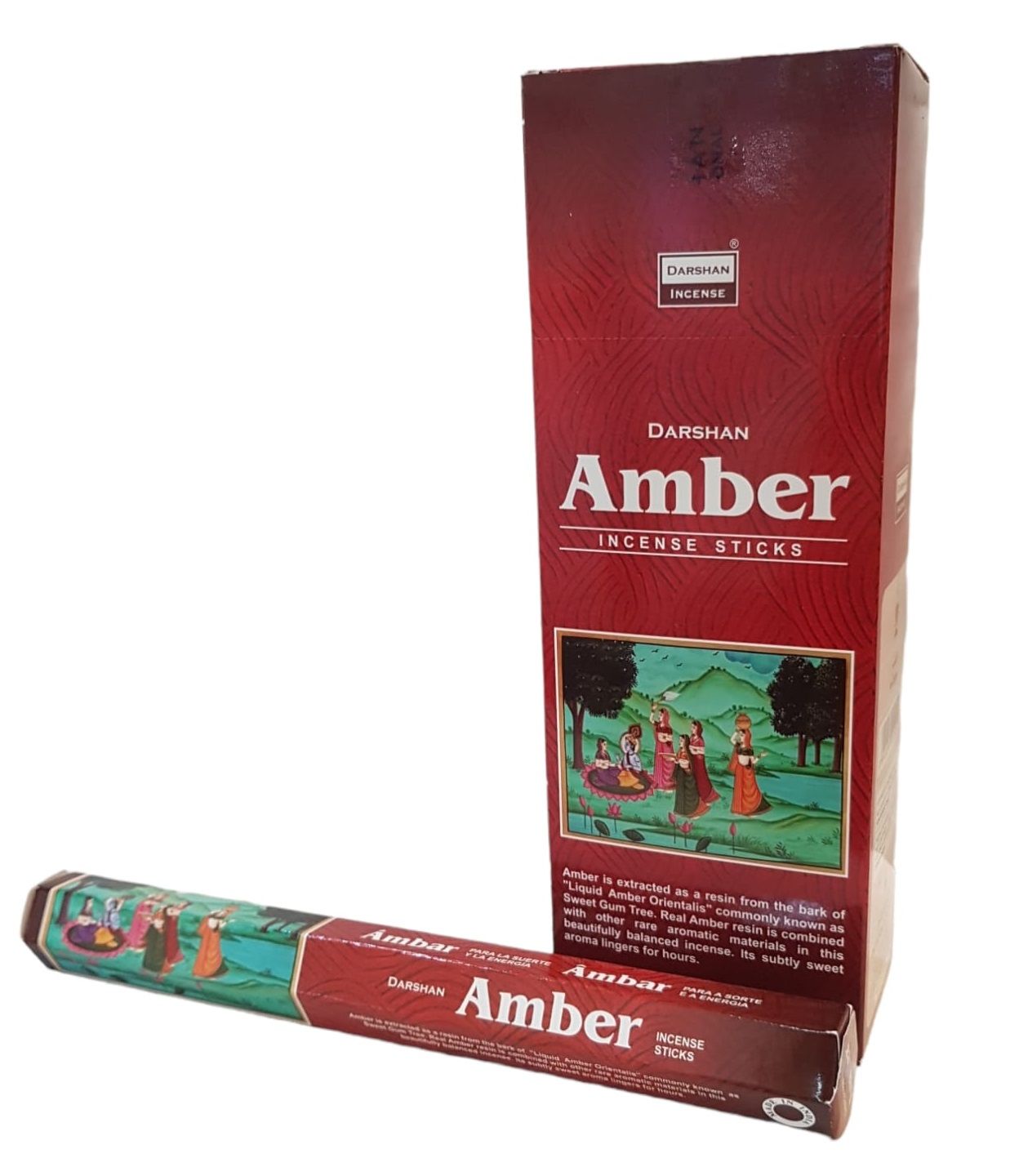 Darshan Amber Çubuk Tütsü Incense Sticks (120 Adet)