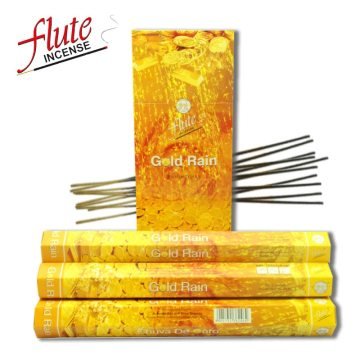 Flute Gold Rain Altın Yağmur Çubuk Tütsü Incense Sticks (120 Adet)