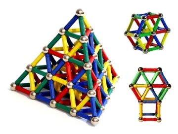 Magnetic Wano  Manyetik Lego Seti