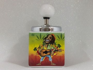 Dekoratif Basmalı Bob Marley Küllük