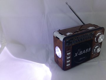 Nostaljik Şarjlı Radyo Usb Sd Card Mp3 Çalar Müzik Kutusu
