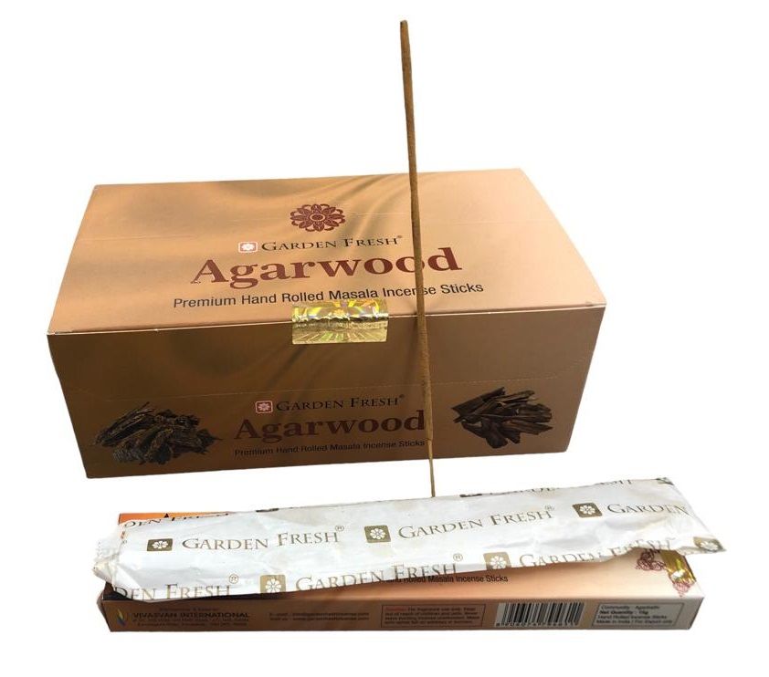 Garden Fresh Agarwood Masala Organik Çubuk Tütsü (12 Paket x 15 gr)