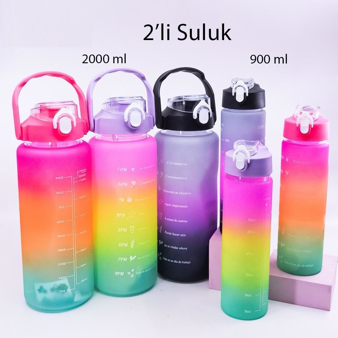 Motivasyon Suluk Seti 2000 ML Ve 900 ML (2 Adet)