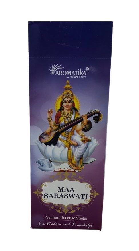 Aromatika Maa Saraswatı Kokulu Çubuk Tütsü (120 Adet)