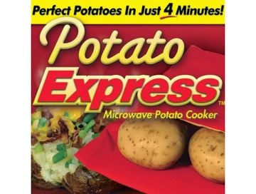 Potato Express Mikrodalga Fırında 4 Dakikada Kumpir Yapma