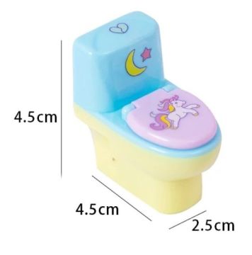 Unicorn Tuvalet Tasarımlı Kalemtıraşlı Silgi (48 Adet)