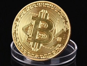 BitCoin Madeni Hediyelik Coin Sanal Para