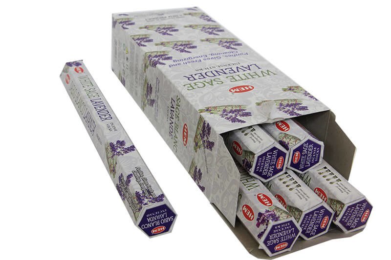 Hem White Sage Lavender Hexa Çubuk Tütsü (120 Adet)