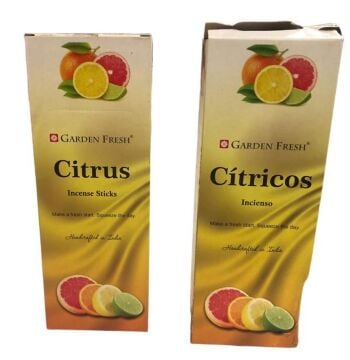 Garden Fresh Citrus Kokulu Çubuk Tütsü İncense Sticks (120 Adet)