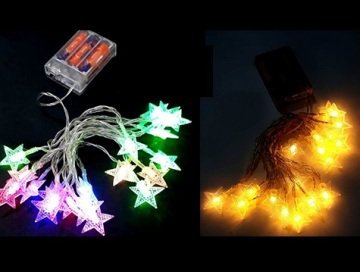 Yıdız Yılbaşı Çam Ağacı Dekorasyon Süsleme Işıkları